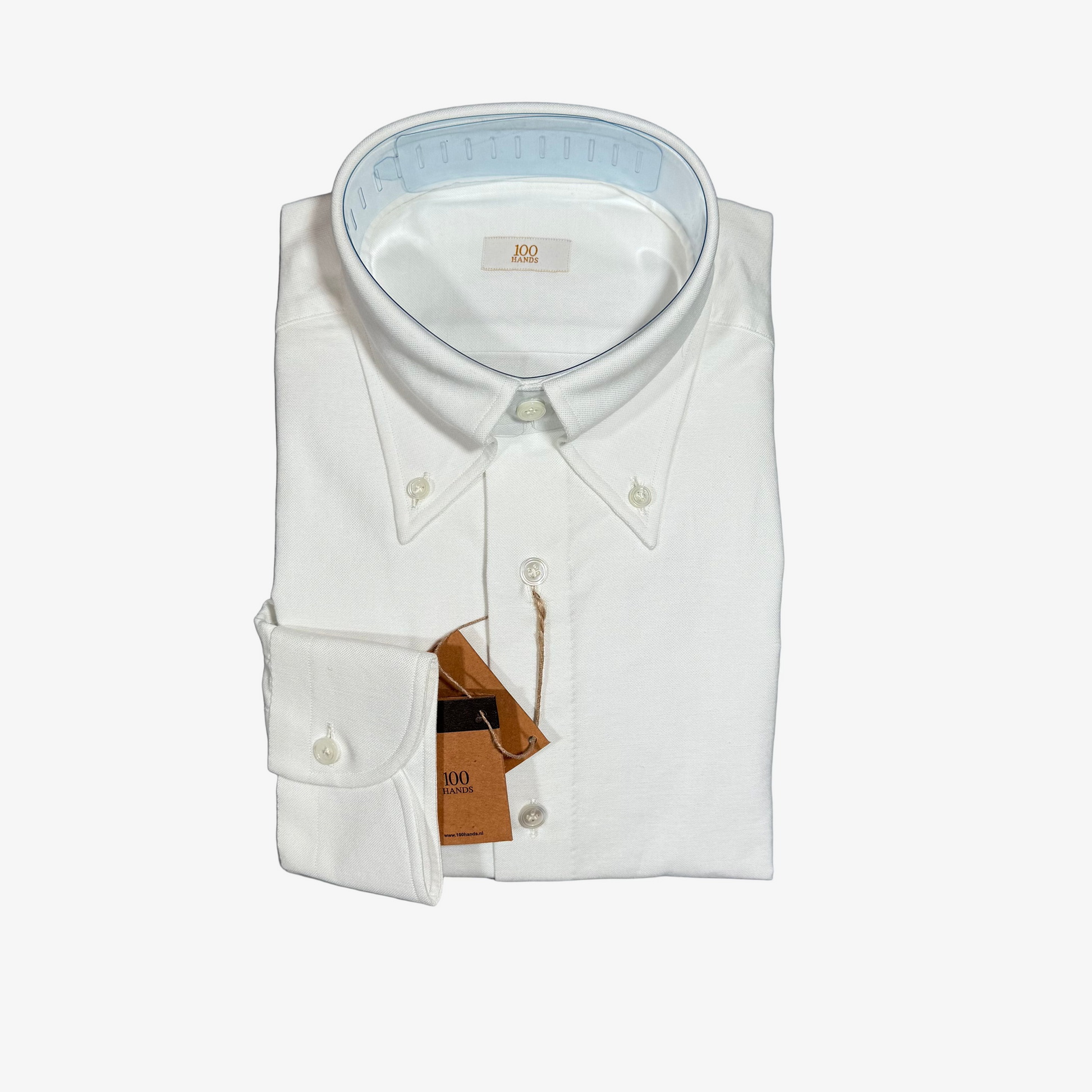 100 HANDS White Oxford Shirt