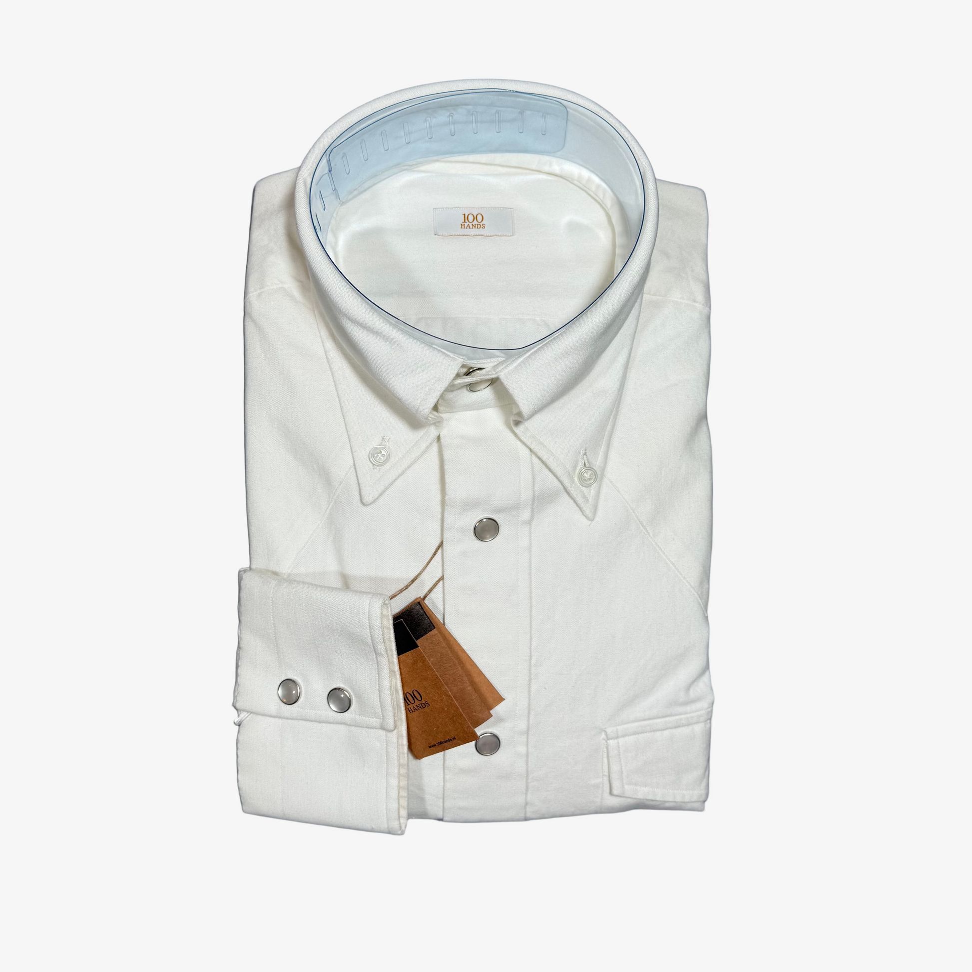 100 HANDS Ecru Western Chambray Shirt